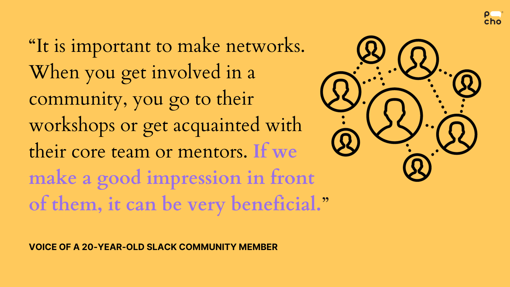 💬How does Slack help this professional “belong” to a vibrant digital community?