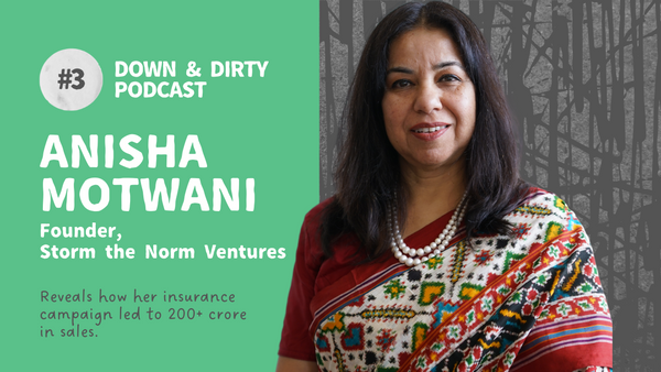 podcast with anisha motwani storm the norm ventures, max life insurance campaign